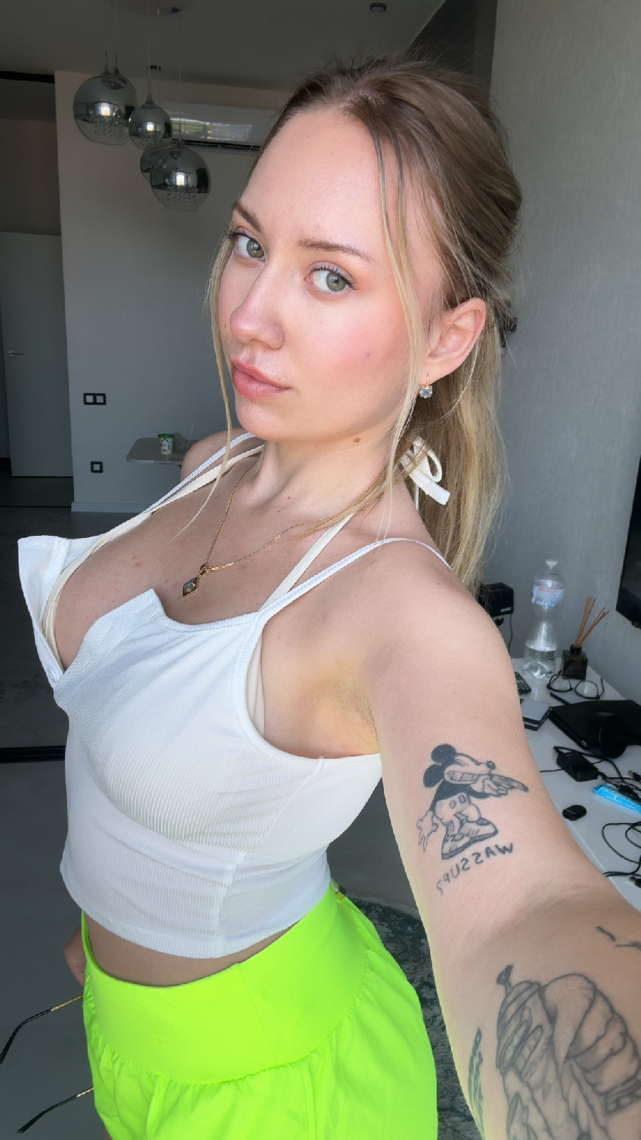 KateV in her underwear in Bhilai