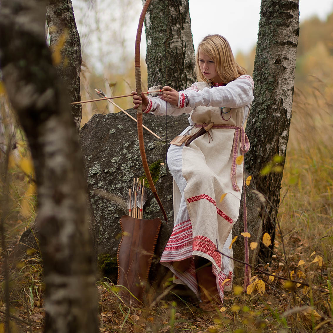 Sexy photo Girls in Slavic costumes in Bhilai